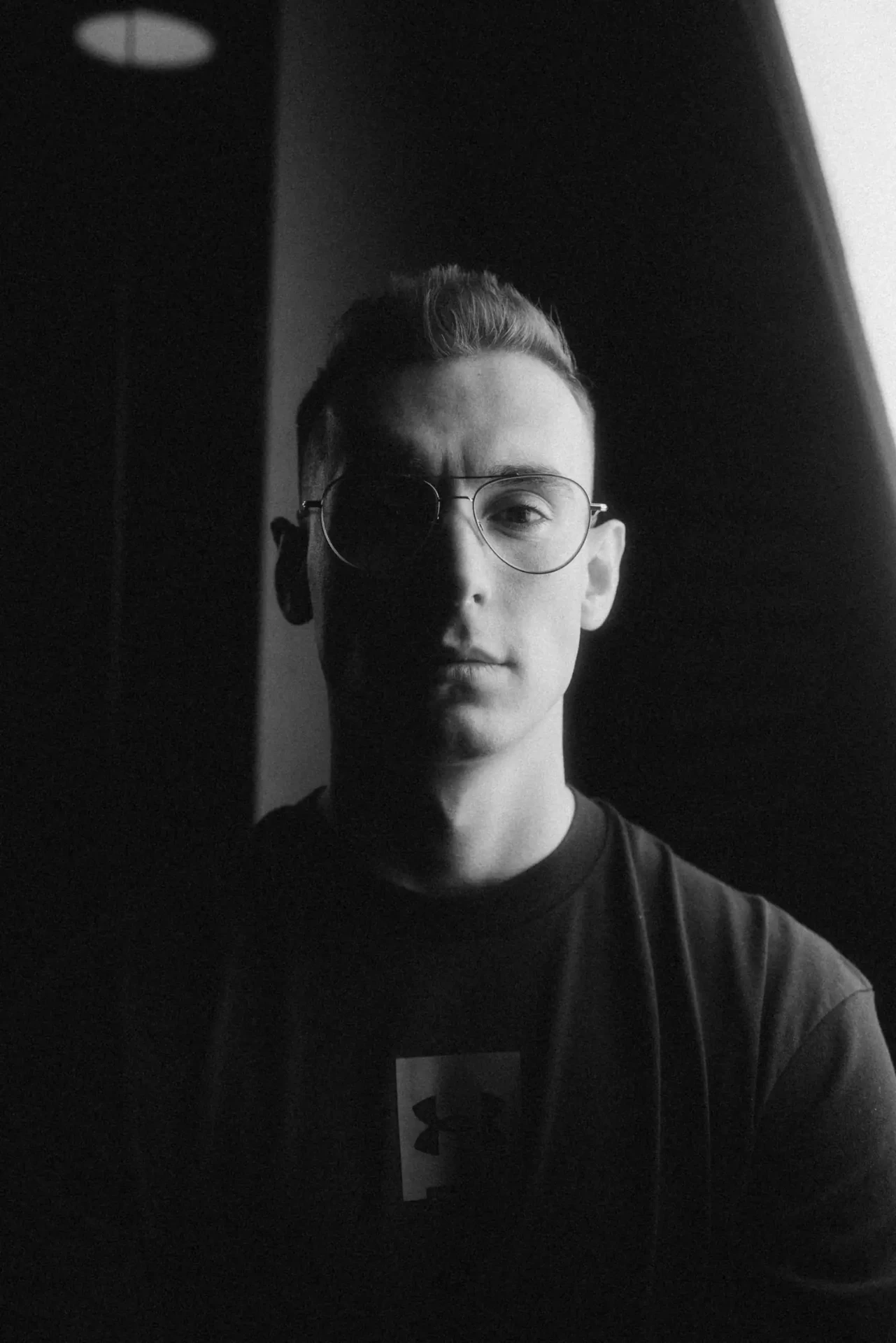 Daniel Pietrzyk w studio treningowym
